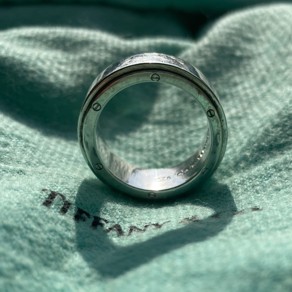 Tiffany & Co. Sterling Silver “Metropolis” Collection Ring - Picture 5 of 6